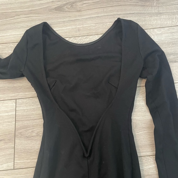 Lulu’s Black Cocktail Dress - Picture 2 of 3